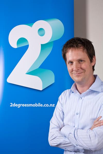 Michael Bouliane, who has joined 2degrees Mobile as Communications Manager and media contact.